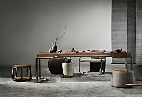 書房和茶室，新中式風(fēng)格的絕佳展現(xiàn)