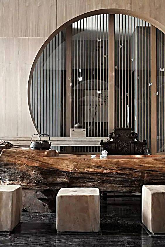 書房和茶室，新中式風(fēng)格的絕佳展現(xiàn)