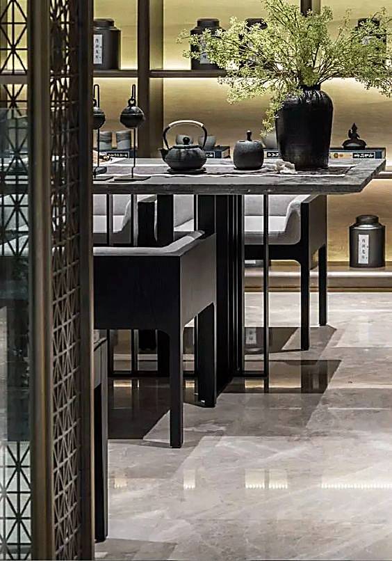 書房和茶室，新中式風(fēng)格的絕佳展現(xiàn)