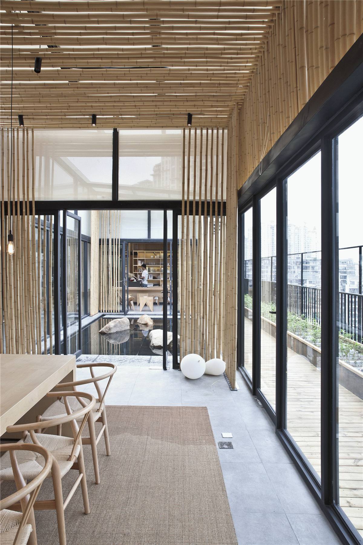 隱于繁華都市間，云初空間新中式裝修設(shè)計