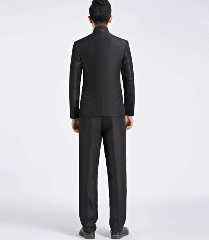 刺繡福連文苑中山裝