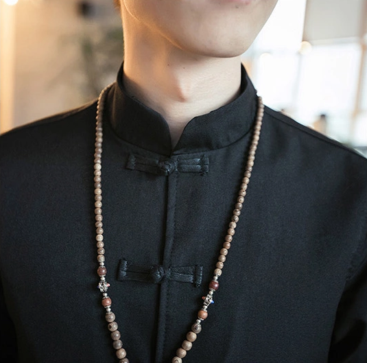 簡(jiǎn)潔大氣的傳統(tǒng)福連文苑唐裝