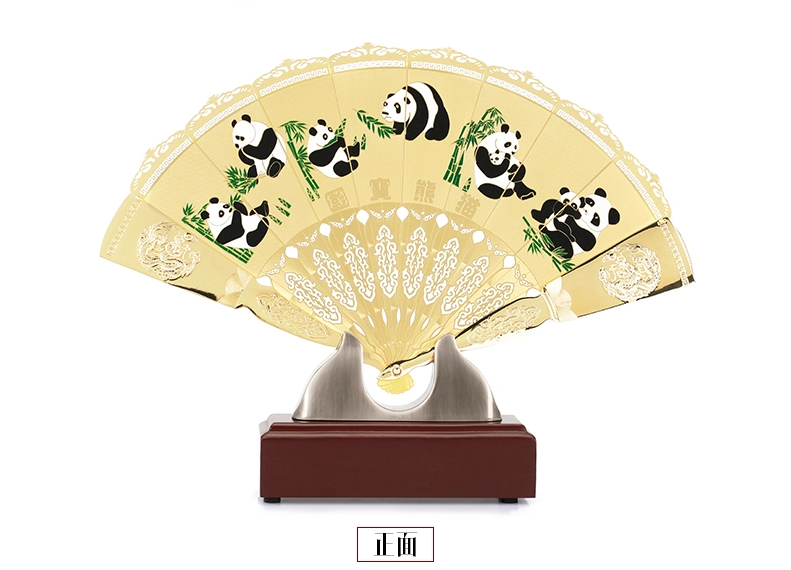 特色福連文苑元素立體折扇扇子