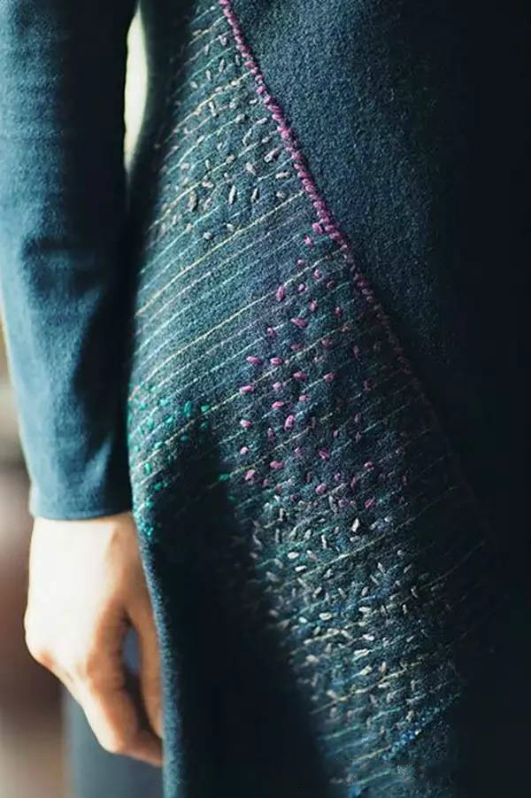 美的讓人無(wú)法呼吸，唯美刺繡圖案圖片