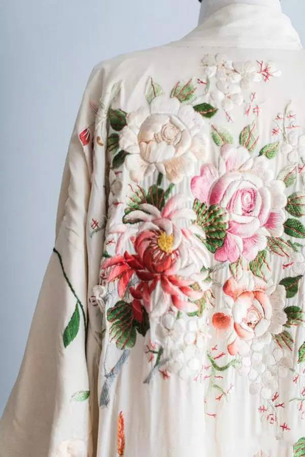 美的讓人無(wú)法呼吸，唯美刺繡圖案圖片