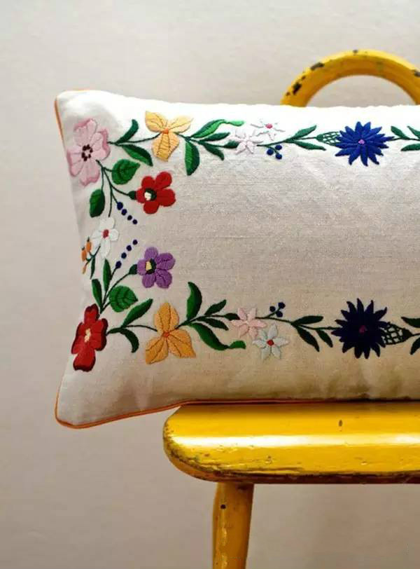 美的讓人無(wú)法呼吸，唯美刺繡圖案圖片