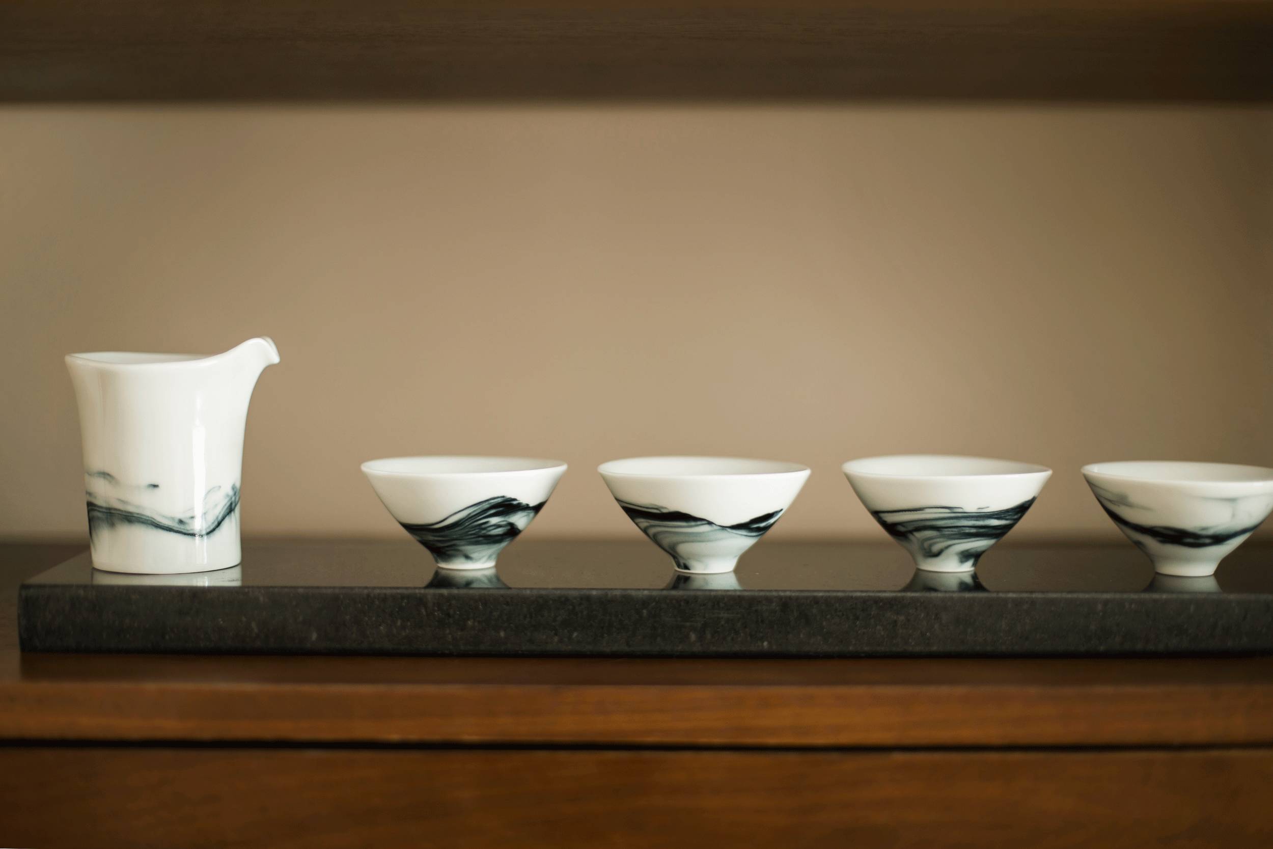 茶·時(shí)光的故事，290㎡典雅新中式裝修設(shè)計(jì)