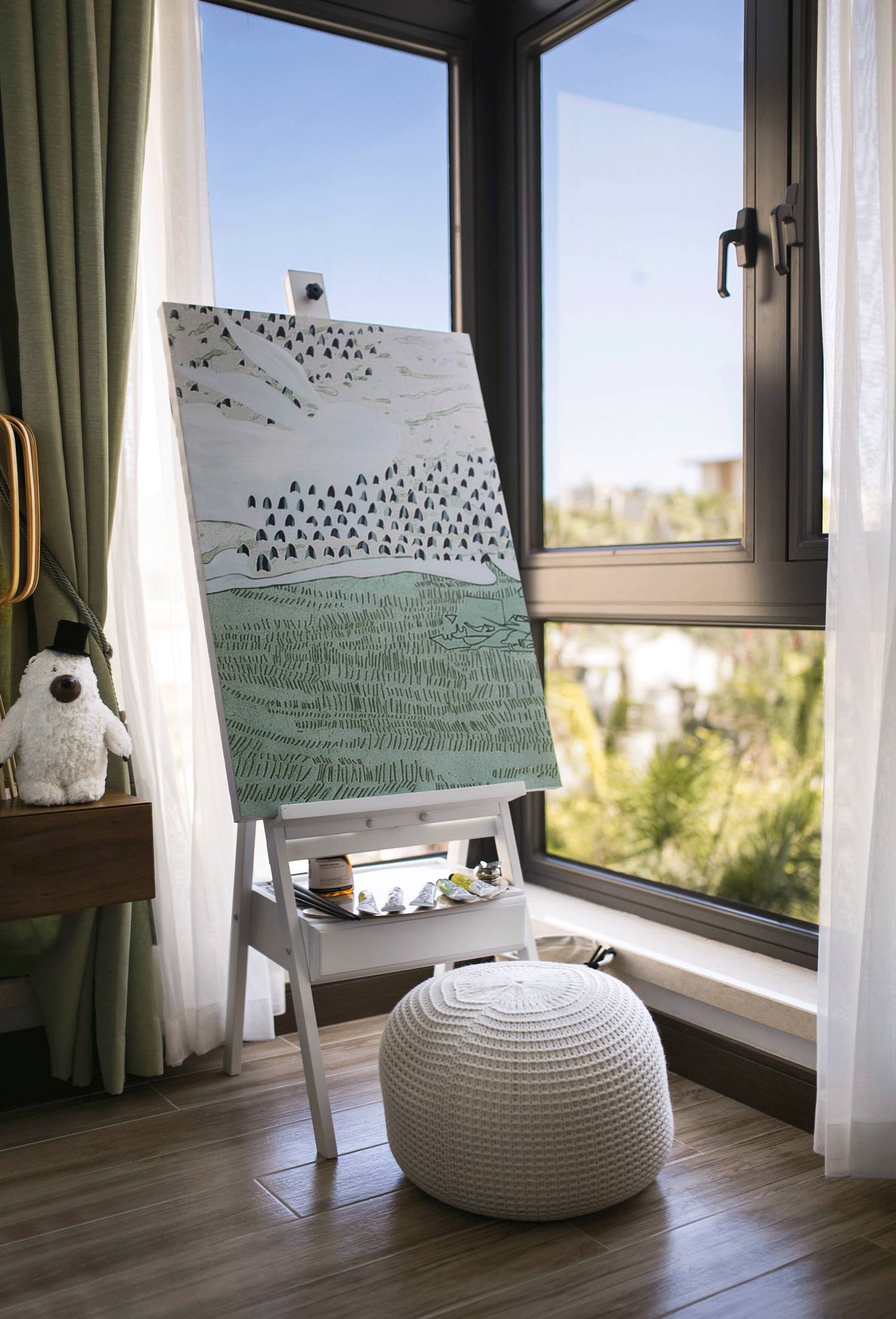 茶·時光的故事，290㎡典雅新中式裝修設(shè)計