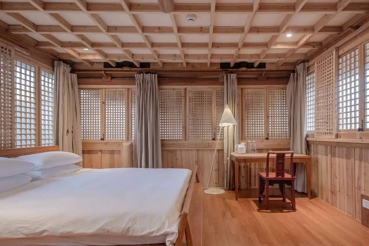 潤舍民宿設(shè)計，傳統(tǒng)木結(jié)構(gòu)的運用