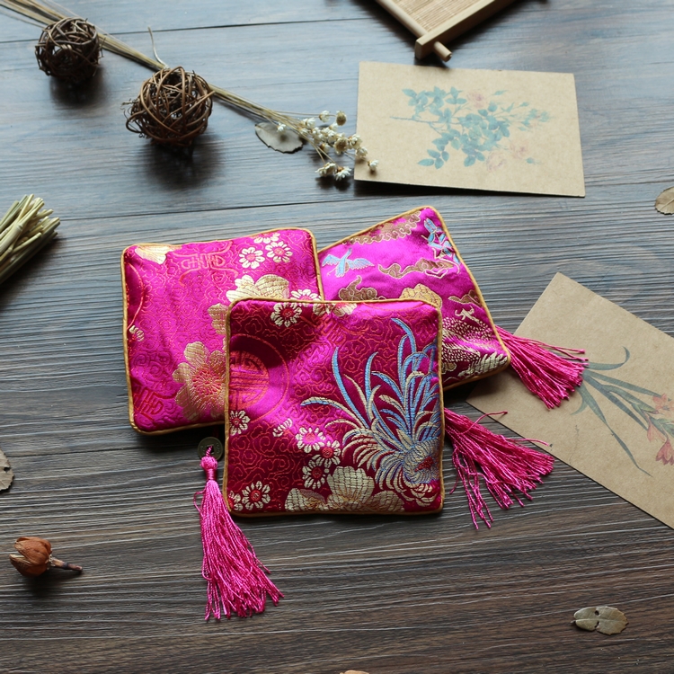 薦古典福連文苑刺繡荷包手工包