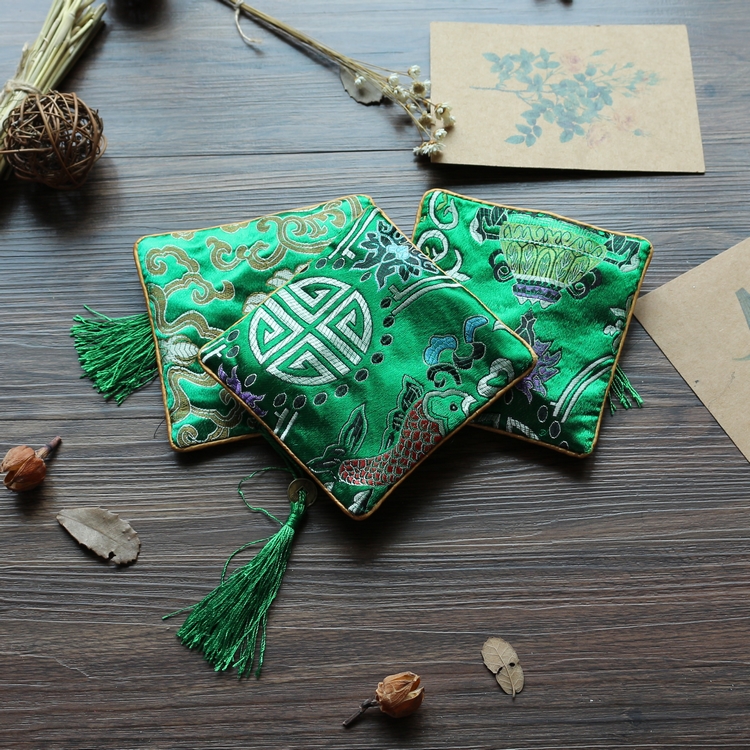 薦古典福連文苑刺繡荷包手工包