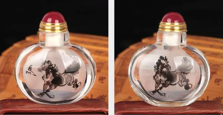 壺里有乾坤，手工內(nèi)畫鼻煙壺