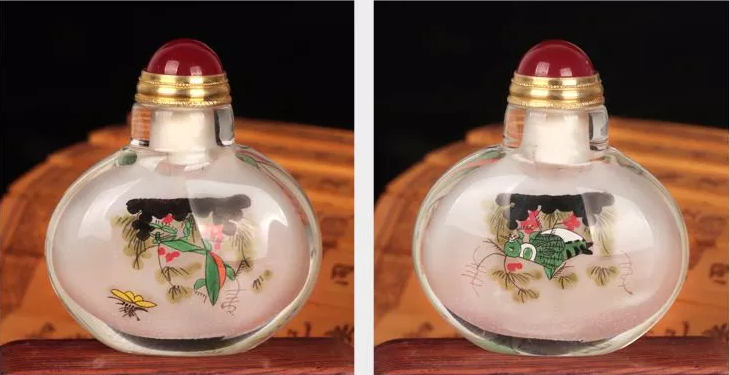 壺里有乾坤，手工內(nèi)畫鼻煙壺