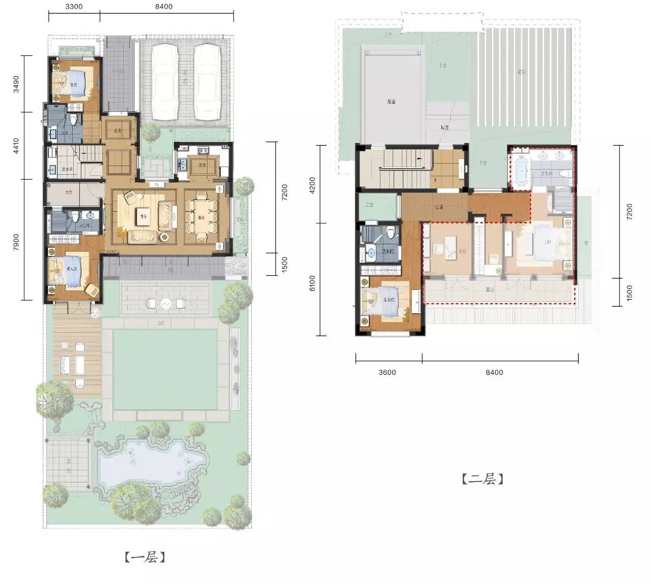 中式豪宅別墅“六合院”設(shè)計