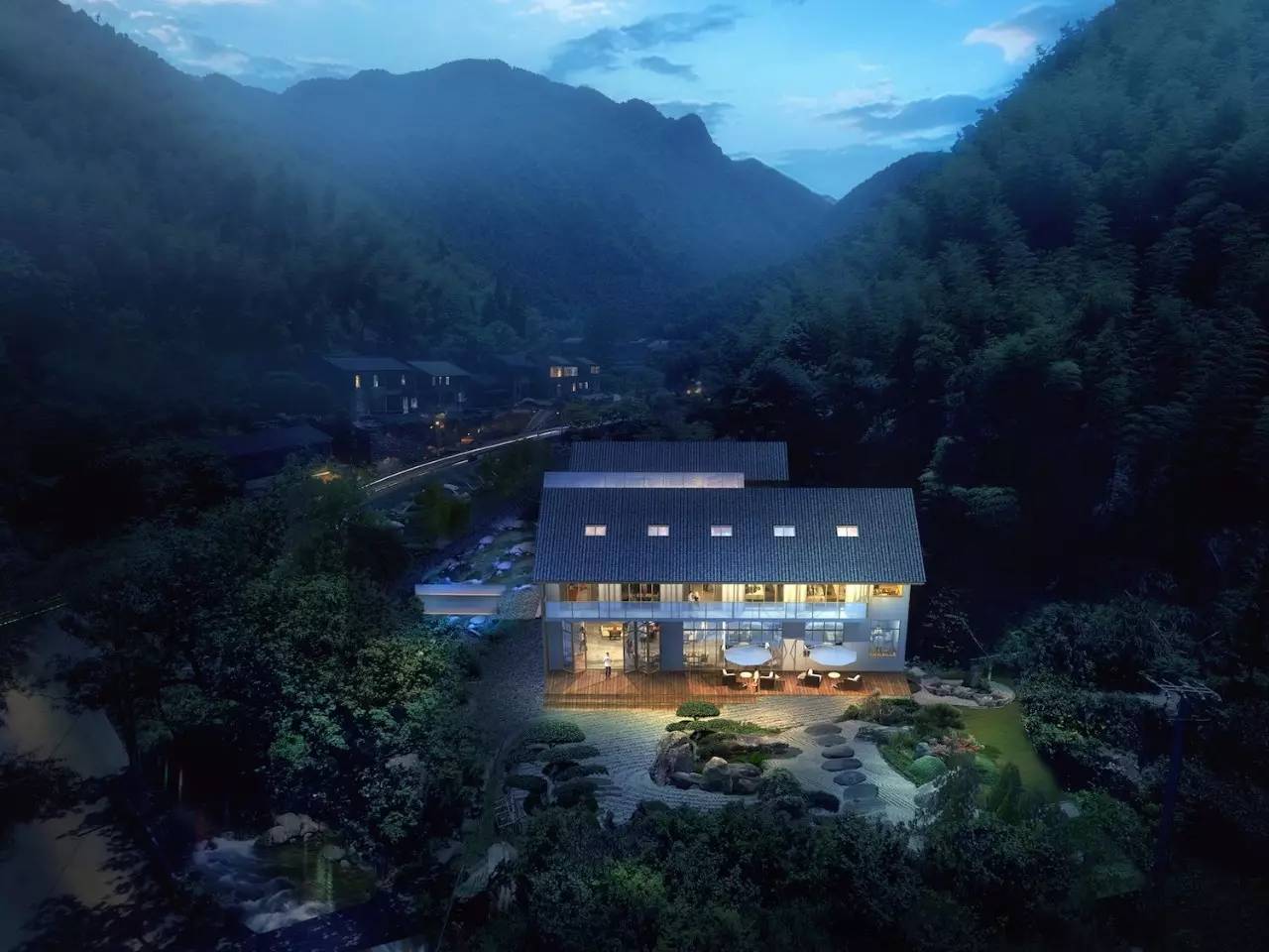 上虞陳溪鄉(xiāng)雪花谷民宿，在山谷里與自然相伴