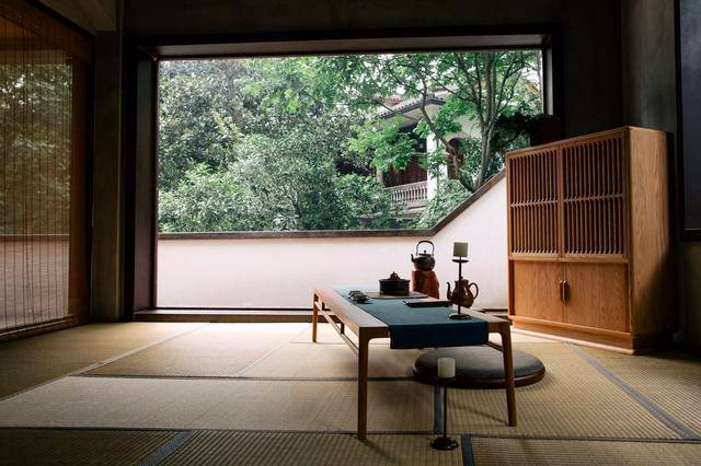 青桐·青竹茶舍，茶香縹緲靜賞西湖