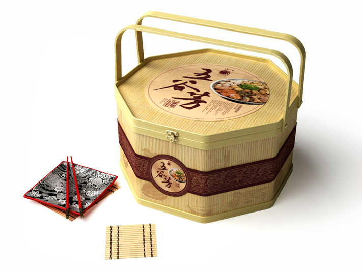 福連文苑元素五谷雜糧包裝設計