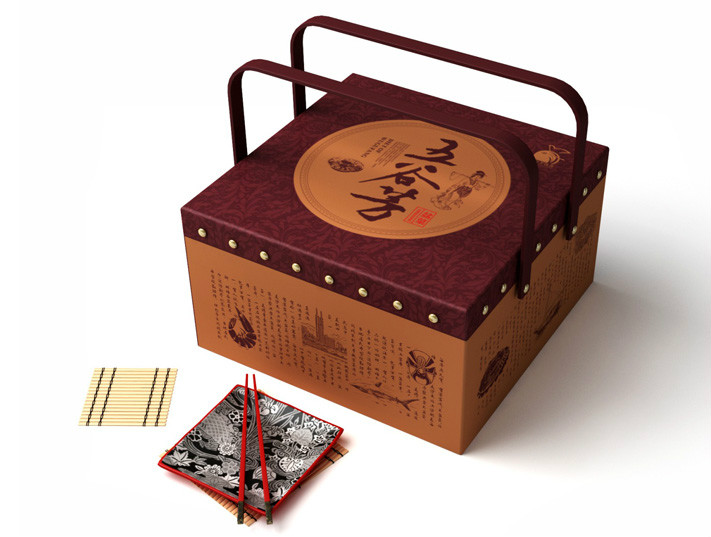 福連文苑元素五谷雜糧包裝設計