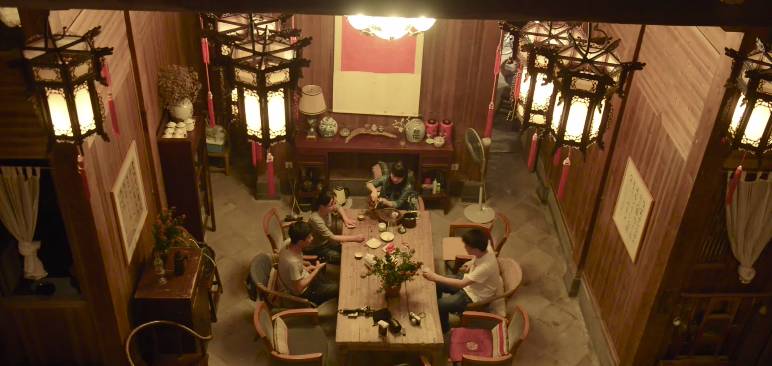 南屏喜舍民宿，從南方飛入徽州白墻灰瓦的歸燕