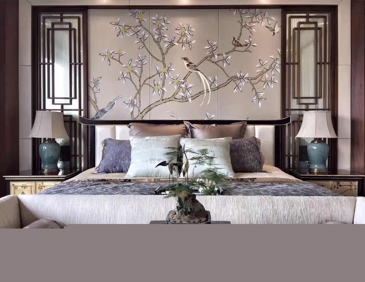 龍光御海天禧別墅樣板房，高端大氣的新中式豪