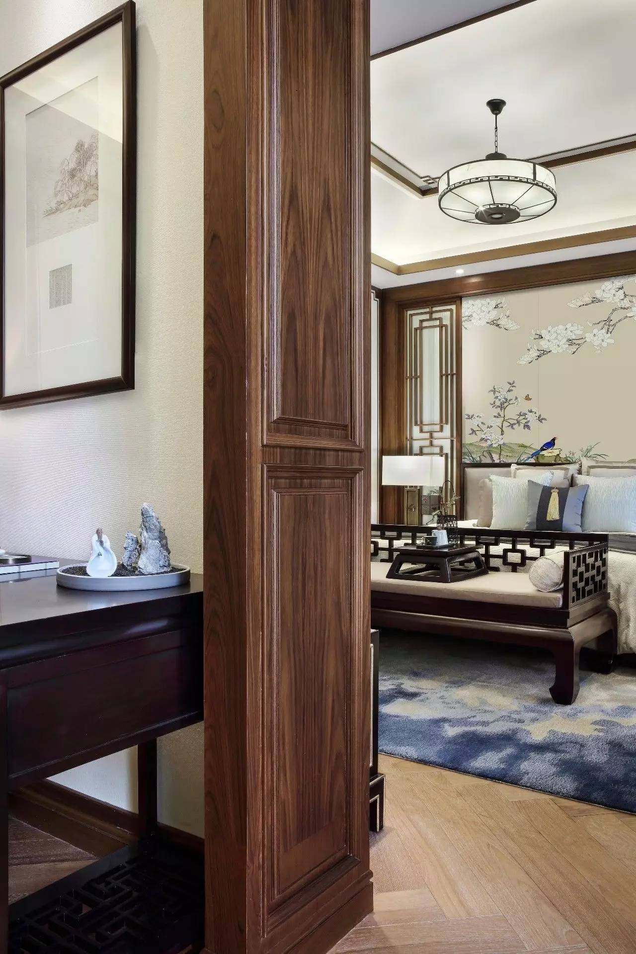 龍光御海天禧別墅樣板房，高端大氣的新中式豪