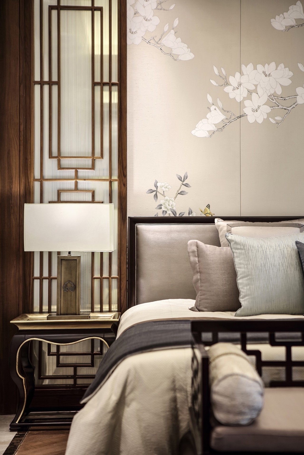 龍光御海天禧別墅樣板房，高端大氣的新中式豪