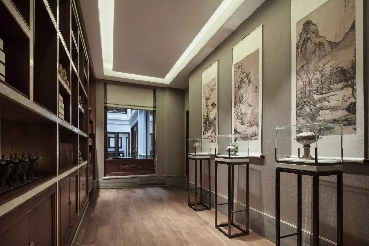 龍光御海天禧別墅樣板房，高端大氣的新中式豪