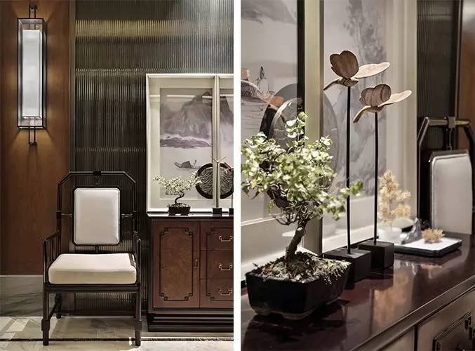 龍光御海天禧別墅樣板房，高端大氣的新中式豪