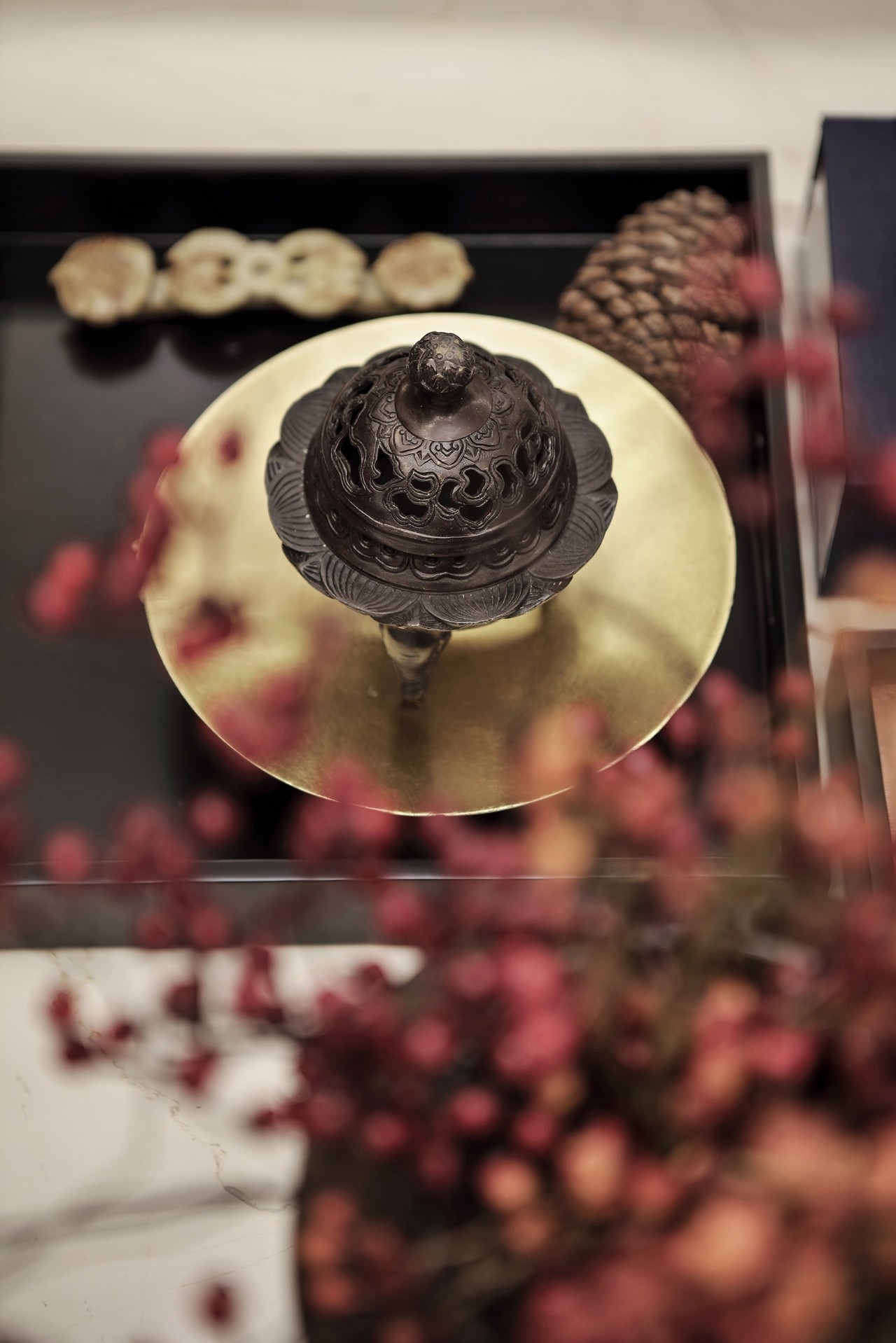 龍光御海天禧別墅樣板房，高端大氣的新中式豪