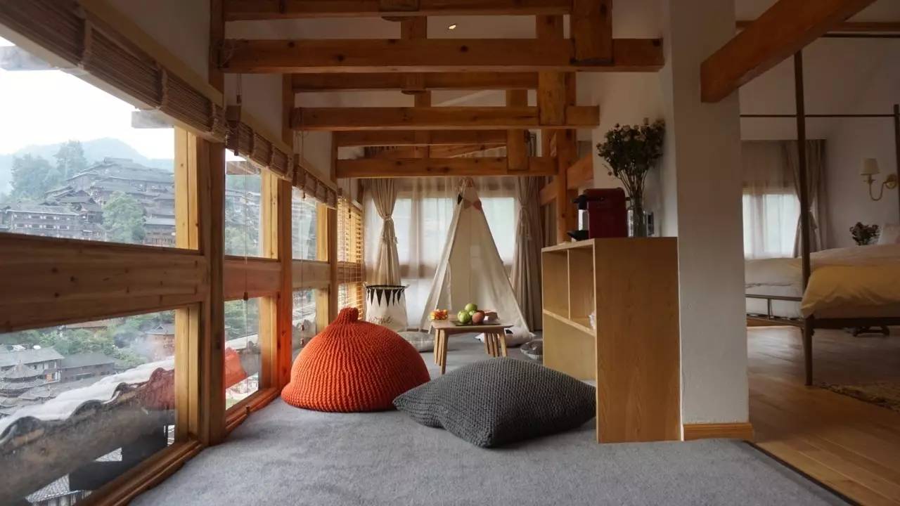 西江千戶苗寨方至客棧民宿，由幸福里團隊打造