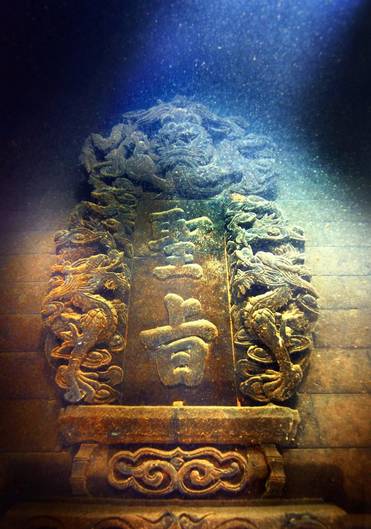 千島湖底水下古城，一筆一畫(huà)勾繪故鄉(xiāng)的情懷