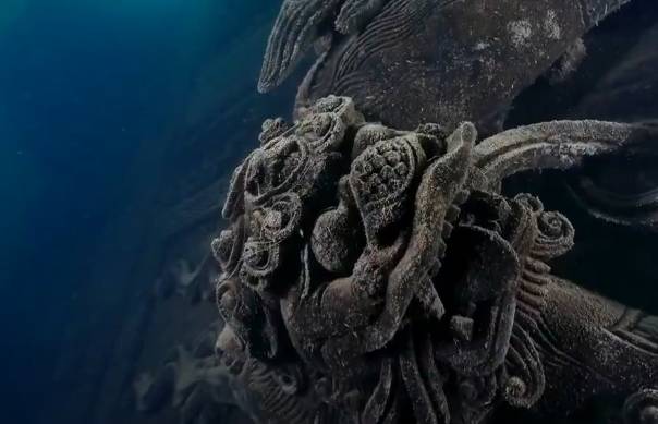 千島湖底水下古城，一筆一畫(huà)勾繪故鄉(xiāng)的情懷