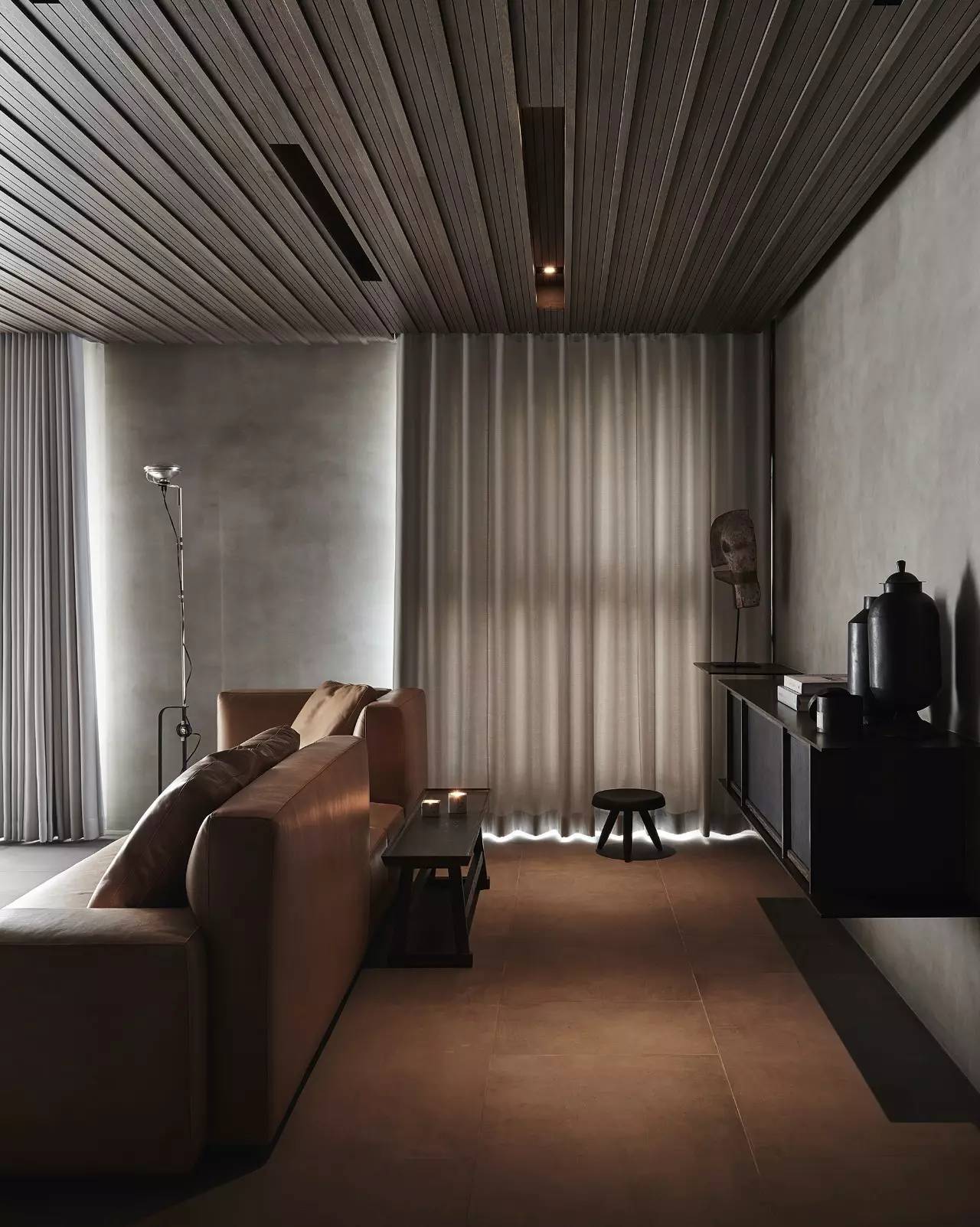 水泥+舊木，締造出具情懷的中式裝修設(shè)計(jì)