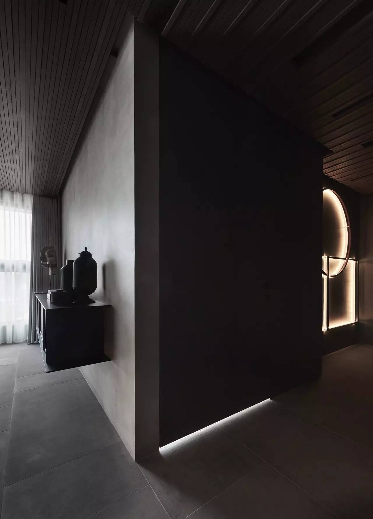 水泥+舊木，締造出具情懷的中式裝修設(shè)計