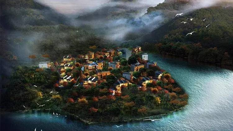 新安江畔谷掌民宿，莊園里享受青山環(huán)繞的美景