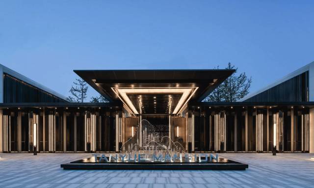 新中式建筑，極簡宋韻對中國山水意境的演繹