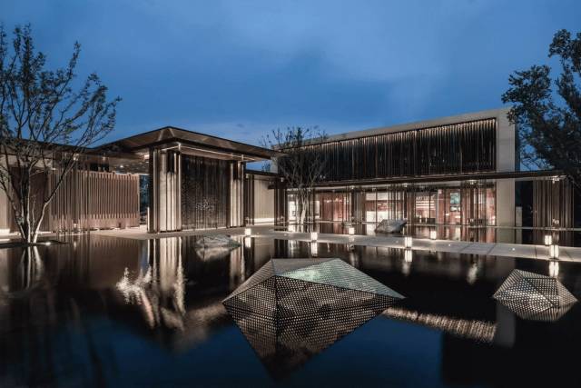 新中式建筑，極簡(jiǎn)宋韻對(duì)中國(guó)山水意境的演繹