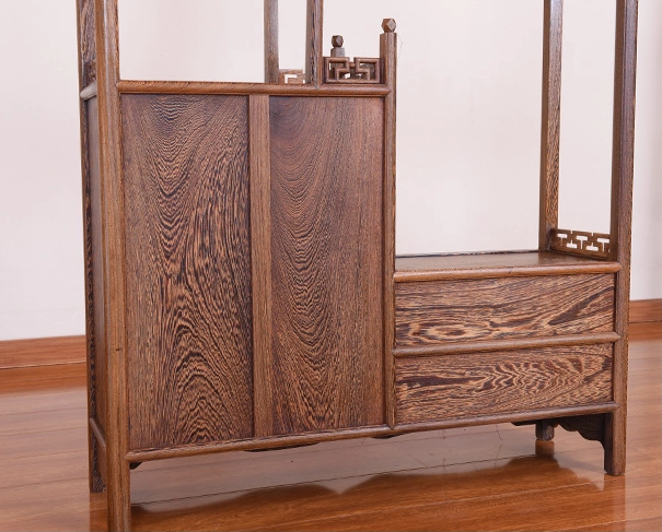 紅木家具雞翅木實(shí)木中式博古架