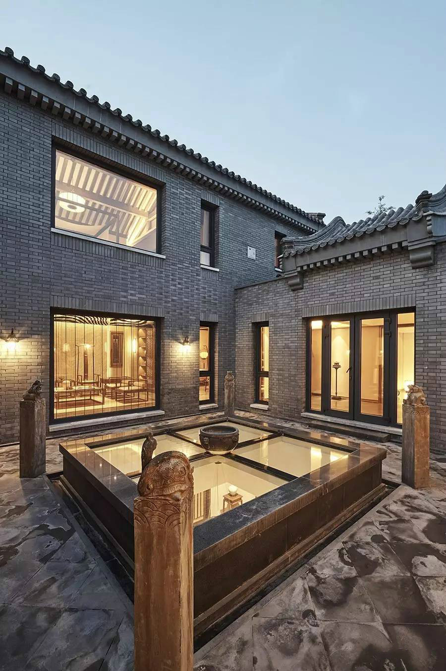 東方之美詩意禪居，易郡新北京四合院別墅設(shè)計