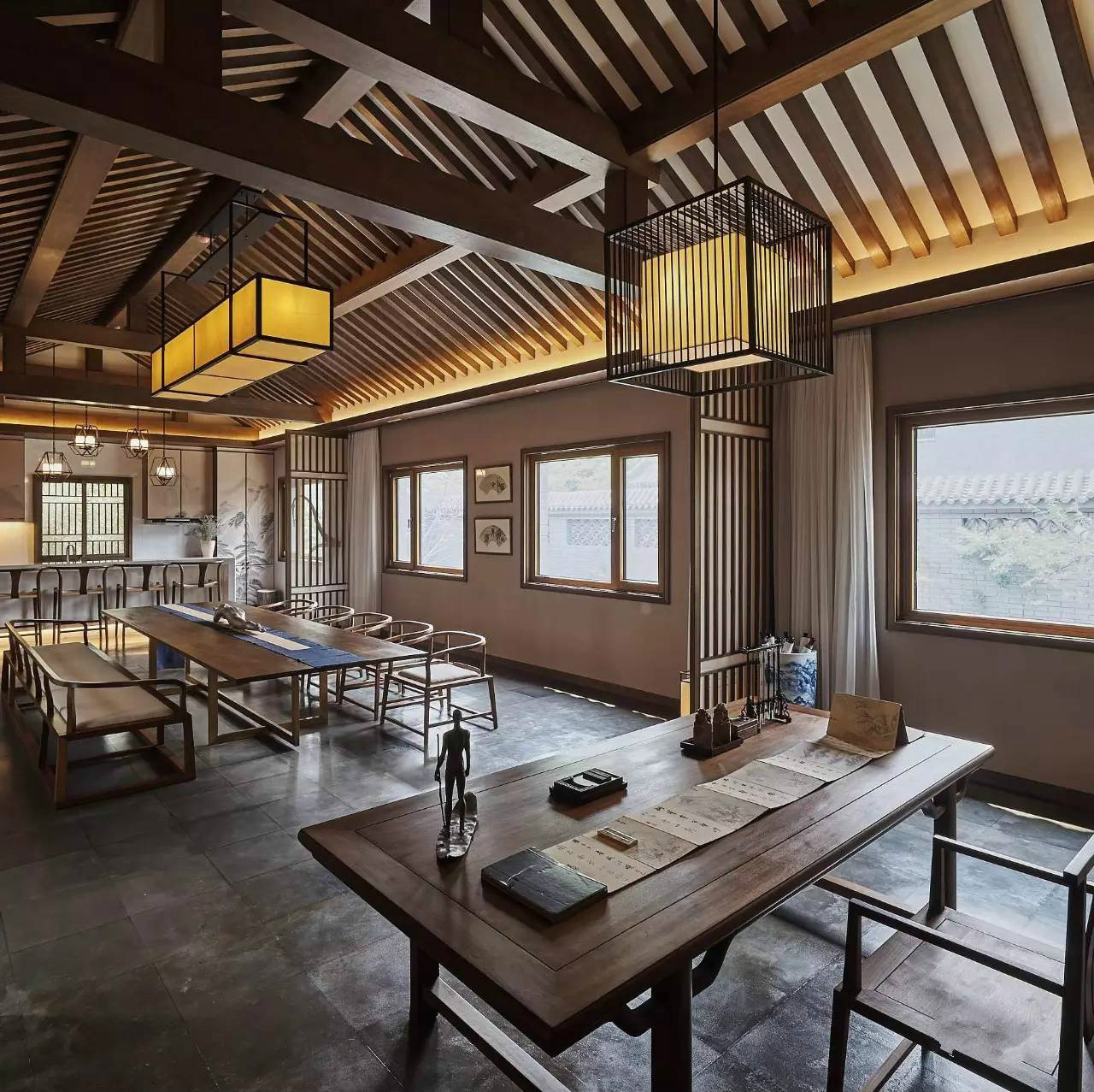 東方之美詩意禪居，易郡新北京四合院別墅設計