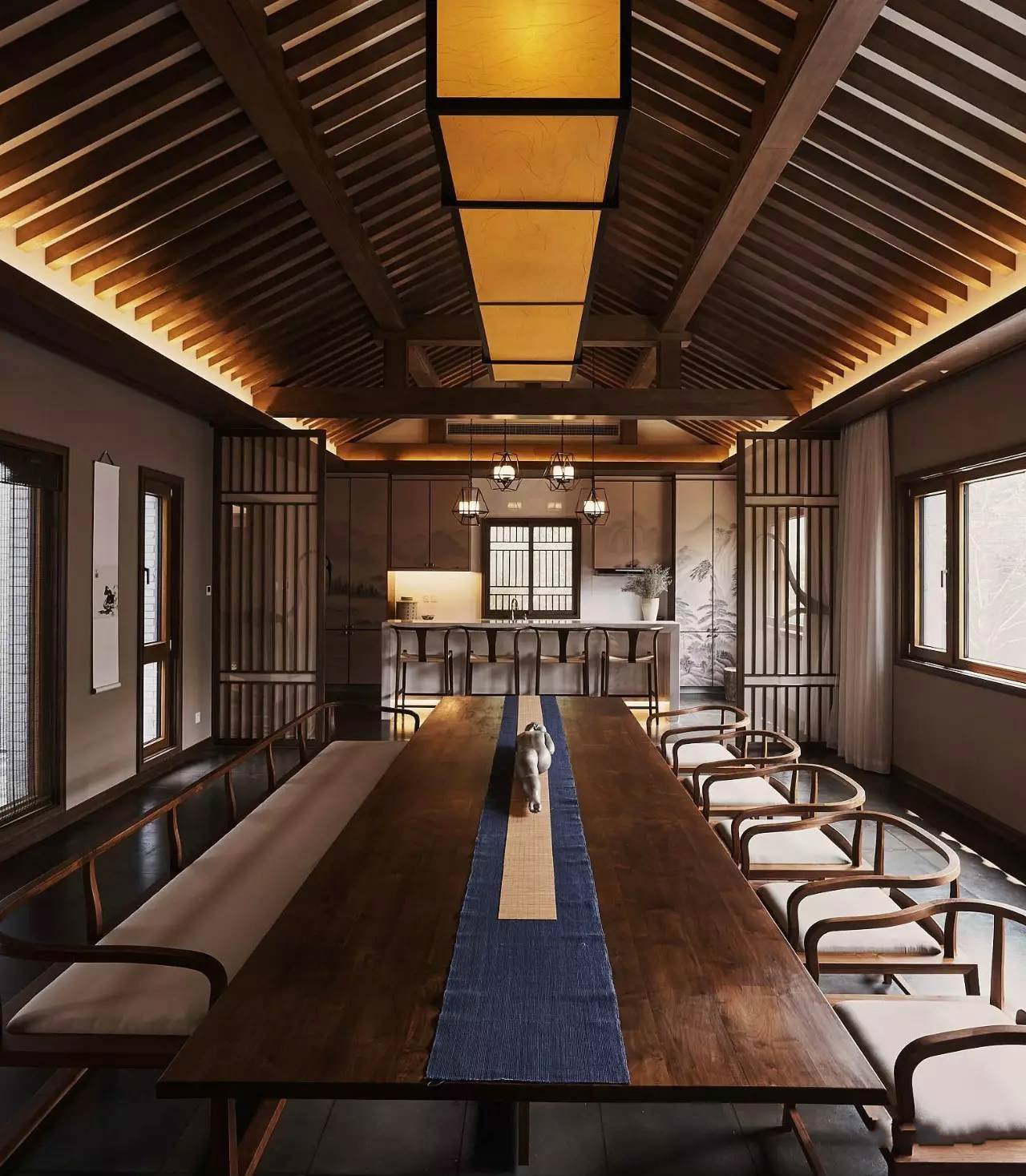 東方之美詩意禪居，易郡新北京四合院別墅設計