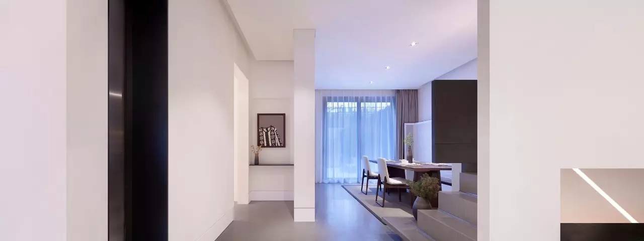 新中式別墅裝修設(shè)計，鄭州美景東望別墅