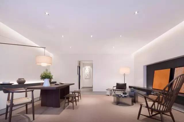 新中式別墅裝修設(shè)計(jì)，鄭州美景東望別墅