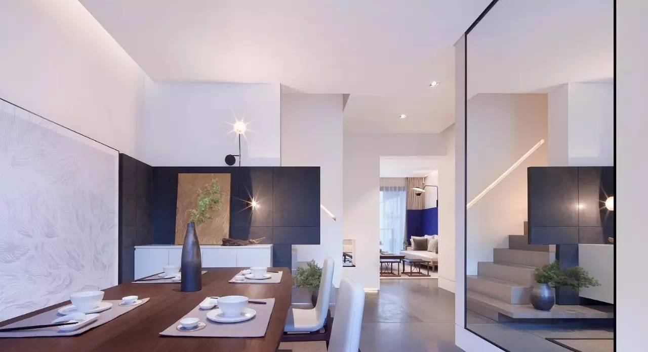 新中式別墅裝修設(shè)計(jì)，鄭州美景東望別墅