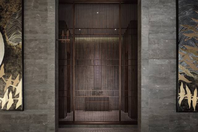 售樓部新中式風格，猶如一股清風