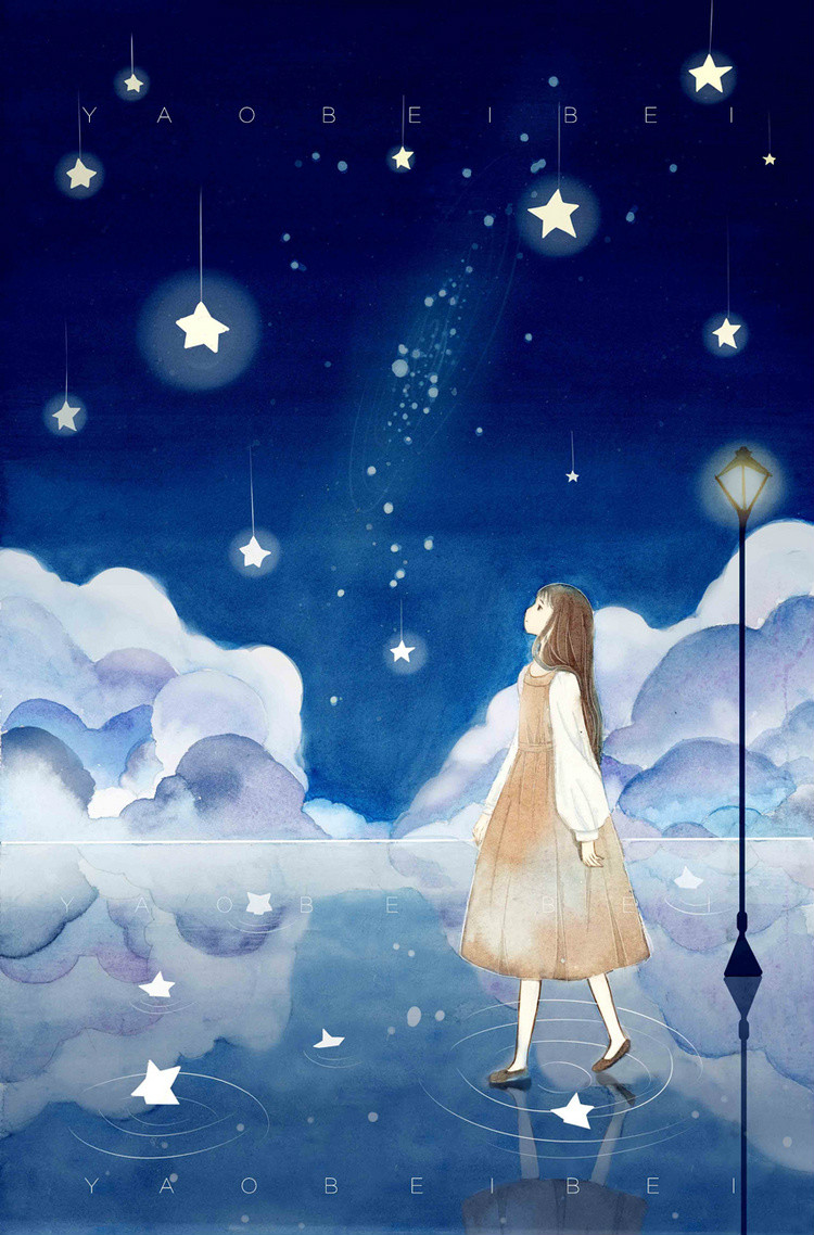 滿滿都是少女心·插畫(huà)欣賞