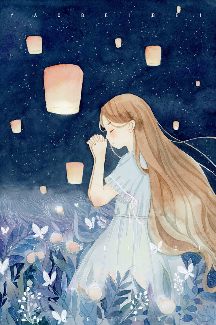 滿滿都是少女心·插畫(huà)欣賞