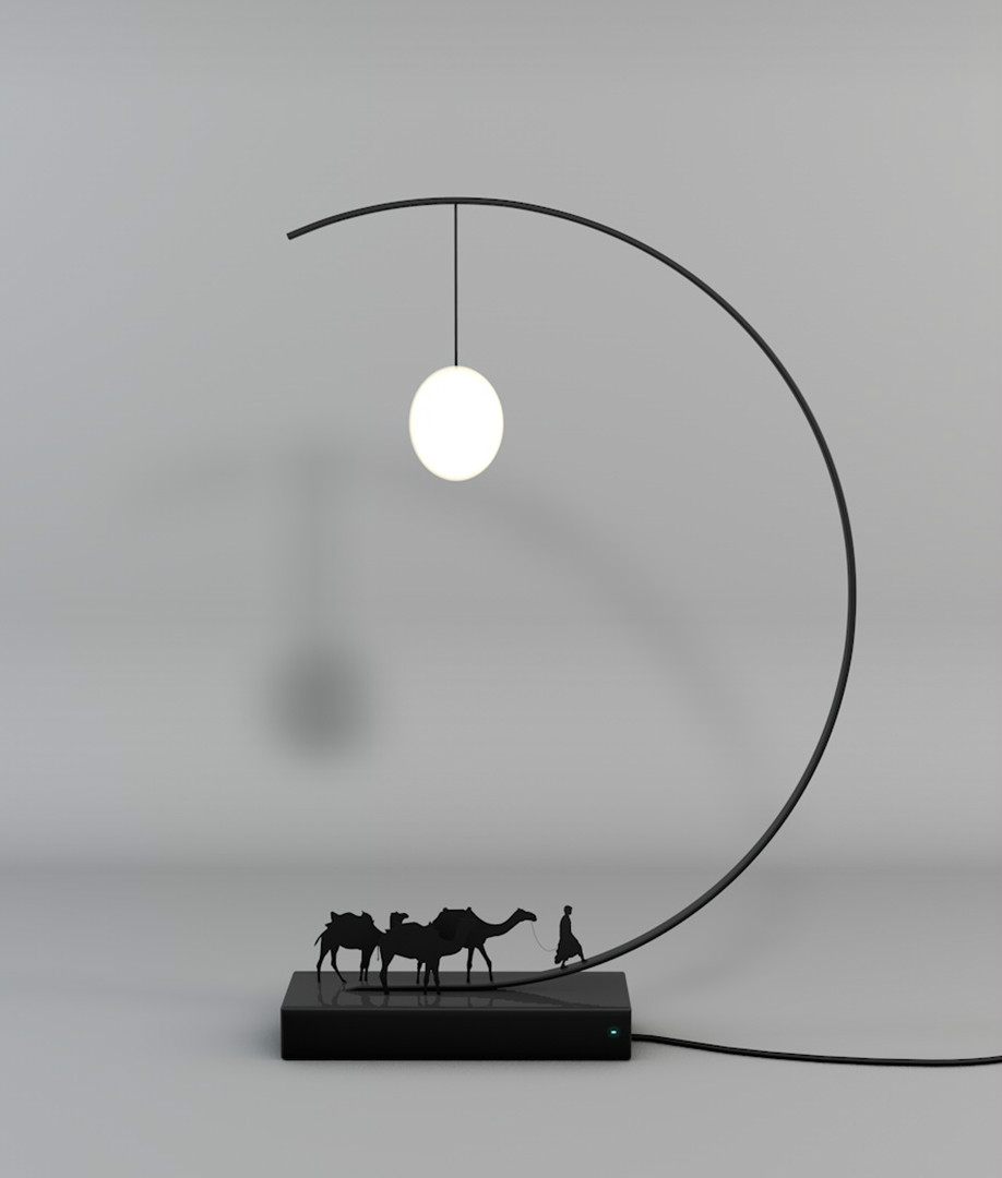 關(guān)于絲綢之路的一款創(chuàng)意燈具的設(shè)計