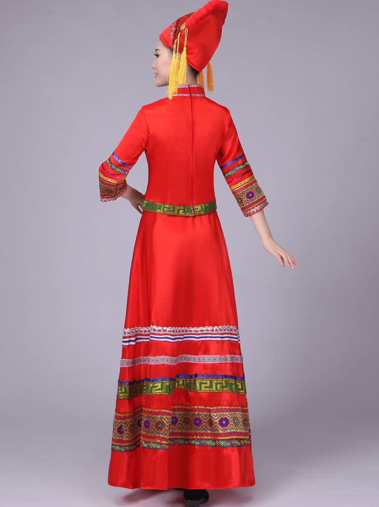 廣西壯族舞蹈民族服裝，苗族少數(shù)民族服裝圖片