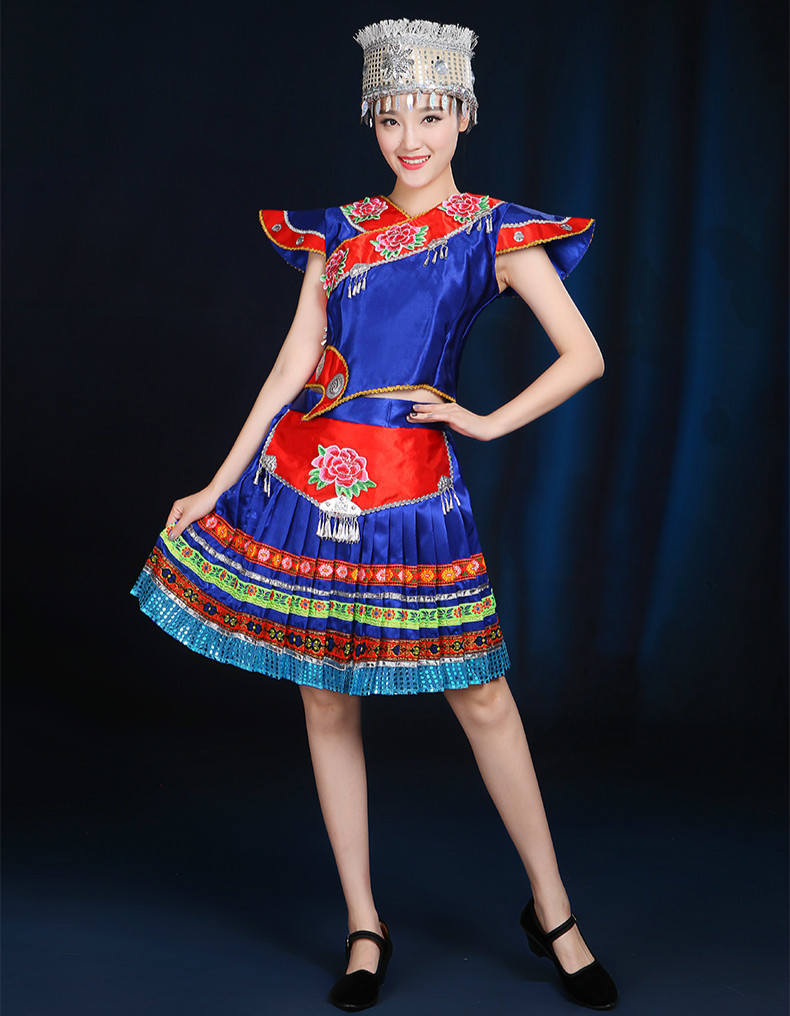 新款苗族民族服飾，云南少數(shù)民族服裝